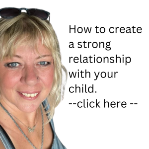 A parent learning how to create a strong bond with their child
